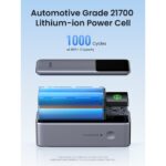 Ugreen 25000mAh 200W Fast Charging Powerbank Grey for Mobile Phone/Smartphone, Laptop/Netbook