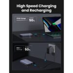 Ugreen 25188 20000mAh 65W USB-C Power Bank with Power Delivery 3.0 Grey