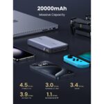 Ugreen 25188 20000mAh 65W USB-C Power Bank with Power Delivery 3.0 Grey