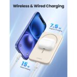 Ugreen 25207 Power Bank 5000 mAh Wireless Charging for iPhone 12-15 Series Black
