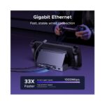 Ugreen CM800 6-in-1 USB-C Docking Station - 100W Power Delivery, Ethernet, Grey