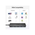 Ugreen USB 3.0 4-Port Hub USB-A to 4x USB Docking 5Gbps Data Transfer