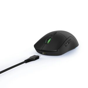 uRage Reaper 250 Gaming Mouse, Wired USB, 6200 DPI, 6 Buttons, Right-Hand, Black