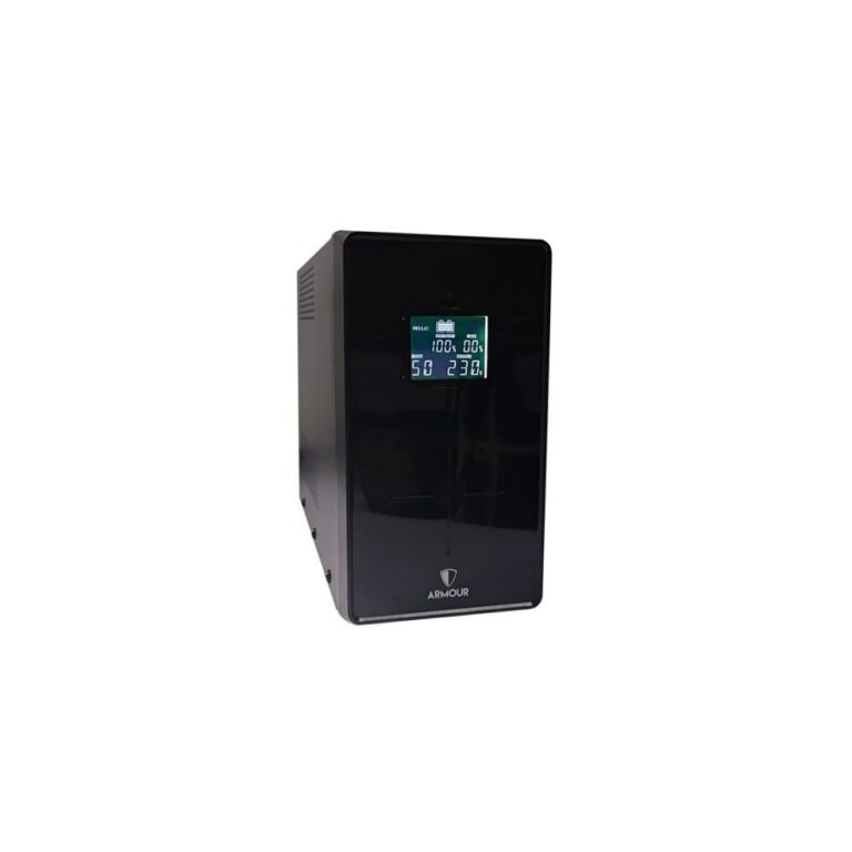 VIDA Armour 1500VA Line-Interactive UPS 900W 1.5kVA 6 AC outlets Black