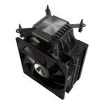 VIDA Boreas Black 220W TDP CPU Air Cooler, 12cm Fan, Multi-LED, AM5/LGA1700 Support