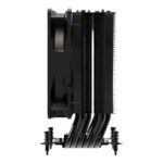 VIDA Boreas Black 220W TDP CPU Air Cooler, 12cm Fan, Multi-LED, AM5/LGA1700 Support