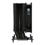 VIDA Boreas Black 220W TDP CPU Air Cooler, 12cm Fan, Multi-LED, AM5/LGA1700 Support