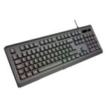 VIDA GAMER 4-in-1 Wired Gaming Keyboard Mouse Headset Mat Kit, RGB, UK English, Black