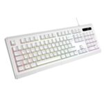 VIDA GAMER 4-in-1 Wired RGB Gaming Keyboard, Mouse, Headset & Mouse Mat Kit - White