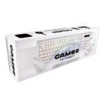 VIDA GAMER 4-in-1 Wired RGB Gaming Keyboard, Mouse, Headset & Mouse Mat Kit - White