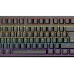 VIDA MAGNA RGB USB Gaming Keyboard with Magnetic-Mechanical Outemu Peach Silent Switches, UK English QWERTY, Black