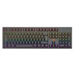 VIDA MAGNA RGB USB Gaming Keyboard with Magnetic-Mechanical Outemu Peach Silent Switches, UK English QWERTY, Black