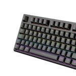 VIDA MAGNA RGB USB Gaming Keyboard with Magnetic-Mechanical Outemu Peach Silent Switches, UK English QWERTY, Black
