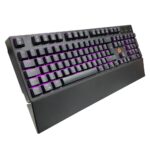 VIDA Mecha Mechanical RGB Gaming Keyboard, Wired USB, Full-Size 105 Keys, UK English QWERTY, Outemu Red Switches, Black