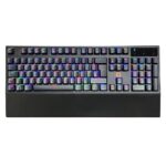VIDA Mecha Mechanical RGB Gaming Keyboard, Wired USB, Full-Size 105 Keys, UK English QWERTY, Outemu Red Switches, Black