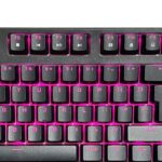 VIDA Mecha Mechanical RGB Gaming Keyboard, Wired USB, Full-Size 105 Keys, UK English QWERTY, Outemu Red Switches, Black