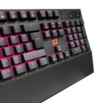 VIDA Mecha Mechanical RGB Gaming Keyboard, Wired USB, Full-Size 105 Keys, UK English QWERTY, Outemu Red Switches, Black