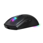 VIDA Precision Gaming Mouse, Wired USB, Ambidextrous, 12400 DPI, RGB, 6 Programmable Buttons, Black
