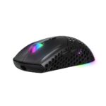 VIDA Precision Gaming Mouse, Wired USB, Ambidextrous, 12400 DPI, RGB, 6 Programmable Buttons, Black