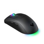 VIDA Precision Gaming Mouse, Wired USB, Ambidextrous, 12400 DPI, RGB, 6 Programmable Buttons, Black