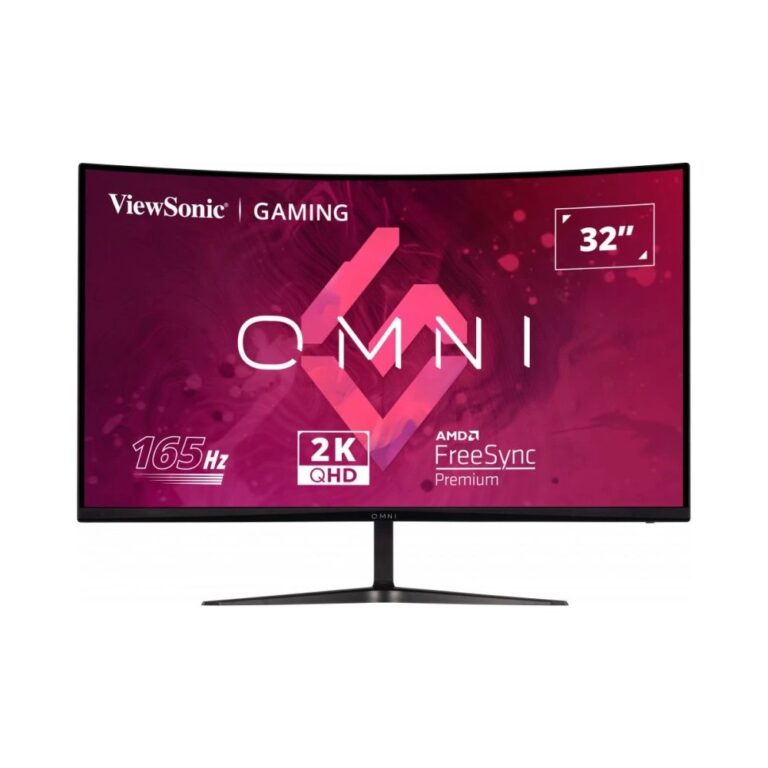 Viewsonic VX3218C-2K 32" QHD 165Hz 1ms Curved VA Gaming Monitor Black