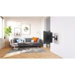 Vogel's COMFORT TVM 3445 Full-Motion+ TV Wall Mount for 32-65" Screens, 25kg Max, 180° Swivel, Black