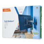 Vogel's COMFORT TVM 3445 Full-Motion+ TV Wall Mount for 32-65" Screens, 25kg Max, 180° Swivel, Black