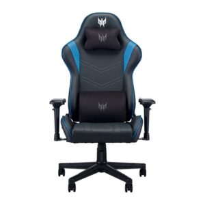 Acer Predator Rift PC Gaming Chair - Black and Blue, 120 kg Max Weight, Padded Seat