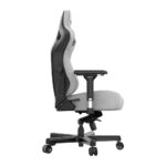 Anda Seat Kaiser 3 L Gaming Chair Fabric Grey 4D Armrest Lumbar Support Max 120 kg