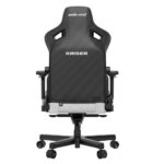 Anda Seat Kaiser 3 L Gaming Chair Fabric Grey 4D Armrest Lumbar Support Max 120 kg