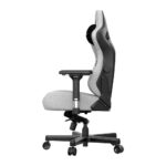 Anda Seat Kaiser 3 L Gaming Chair Fabric Grey 4D Armrest Lumbar Support Max 120 kg