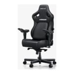 Anda Seat Kaiser 4 Series Gaming Armchair, Faux Leather, Black, 120 kg Max Weight