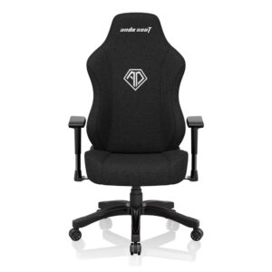 Anda Seat Phantom 3 PC Gaming Chair Steel Fabric Black Max User Weight 100 kg