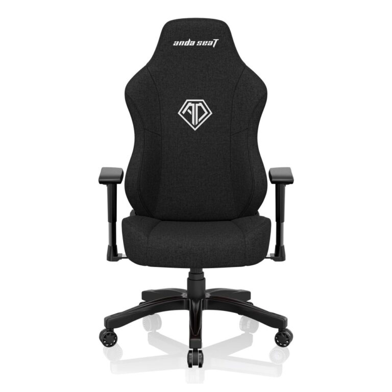 Anda Seat Phantom 3 PC Gaming Chair Steel Fabric Black Max User Weight 100 kg
