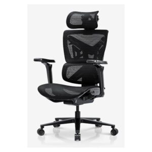 Anda Seat X-Air Pro Ergonomic Mesh Office Chair, Adjustable 4D Armrests, 120 kg Capacity, Black