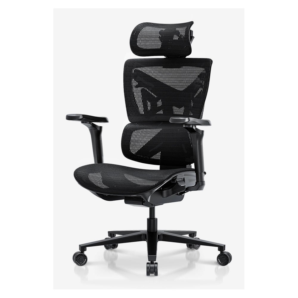 Anda Seat X-Air Pro Ergonomic Mesh Office Chair, Adjustable 4D Armrests, 120 kg Capacity, Black