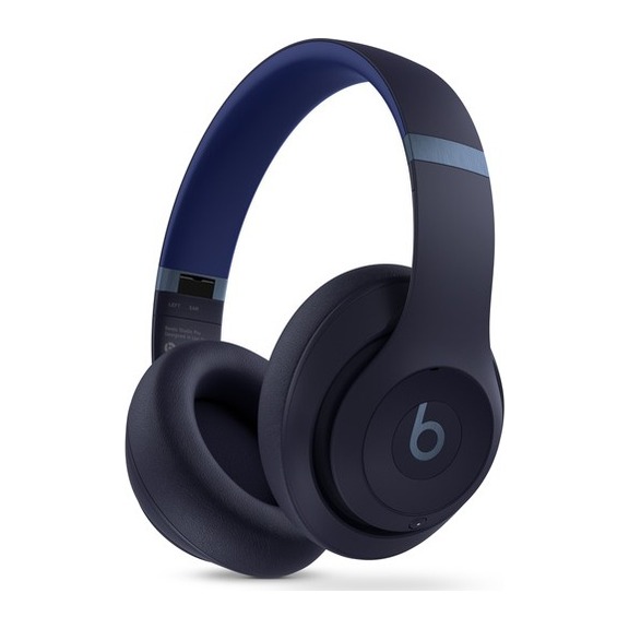 Apple Beats Studio Pro Wireless & Wired Headset with Active Noise Cancelling, Bluetooth 5.3, USB-C, 3.5mm Jack, Built-In Microphone, Navy