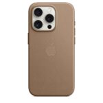 Apple FineWoven Case with MagSafe for iPhone 15 Pro 6.1" - Taupe