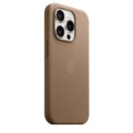 Apple FineWoven Case with MagSafe for iPhone 15 Pro 6.1" - Taupe