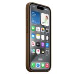 Apple FineWoven Case with MagSafe for iPhone 15 Pro 6.1" - Taupe