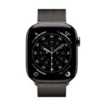 Apple Milanese Loop Stainless Steel Smartwatch Band M/L 44/45/46/49mm Slate