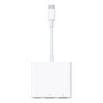 Apple USB-C Digital AV Multiport Adapter USB-C to HDMI, USB-A and USB-C White