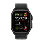 Apple Watch Ultra 2 Smartwatch 49mm GPS + Cellular Black Titanium Case with Black Trail Loop M/L watchOS 11 64 GB
