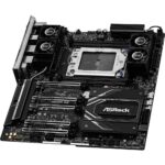 ASRock TRX50 WS Extended ATX Motherboard, Socket sTR5, AMD TRX50, DDR5, Wi-Fi 6E, Black