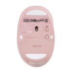 ASUS Fragrance MD101 Ambidextrous Wireless Optical Mouse, 2400 DPI, 2.4 GHz / Bluetooth 5.3 - Pink