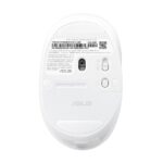 ASUS Fragrance MD101 Wireless Optical Mouse, 2400 DPI, 2.4 GHz & Bluetooth - White