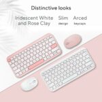 ASUS Marshmallow KW100 Wireless Bluetooth 75% Scissor Switch Keyboard - White