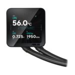 ASUS Prime LC II 360 ARGB LCD All-in-One Liquid CPU Cooler with 3.95" IPS Display, LGA 1700, AM5, Black