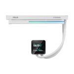 ASUS Prime LC II 360 ARGB White All-in-One Liquid CPU Cooler with 3.95" IPS Display