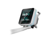 ASUS Prime LC II 360 ARGB White All-in-One Liquid CPU Cooler with 3.95" IPS Display